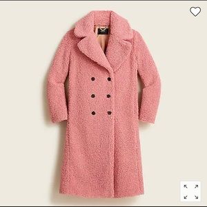 teddy bear coat mint velvet